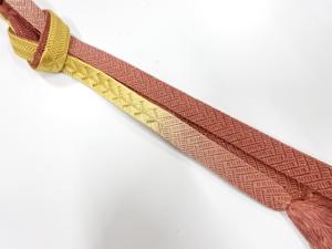 正絹　手組帯締め